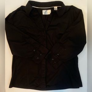 Rider by Lee Black Button Up XL